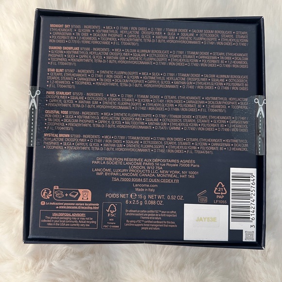 Lancome Limited-Edition Celestial Rose Color Palette, Full Size, New in Box - Picture 3 of 3